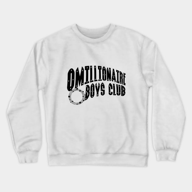 OMI Millionaire Boys Club - Ecomi OMI Crypto Holder V1 Crewneck Sweatshirt by info@dopositive.co.uk